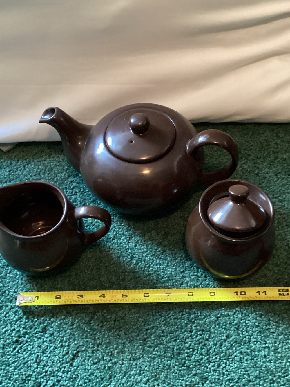 Coffee or Tea pot, creamer, pitcher, sugar bowl